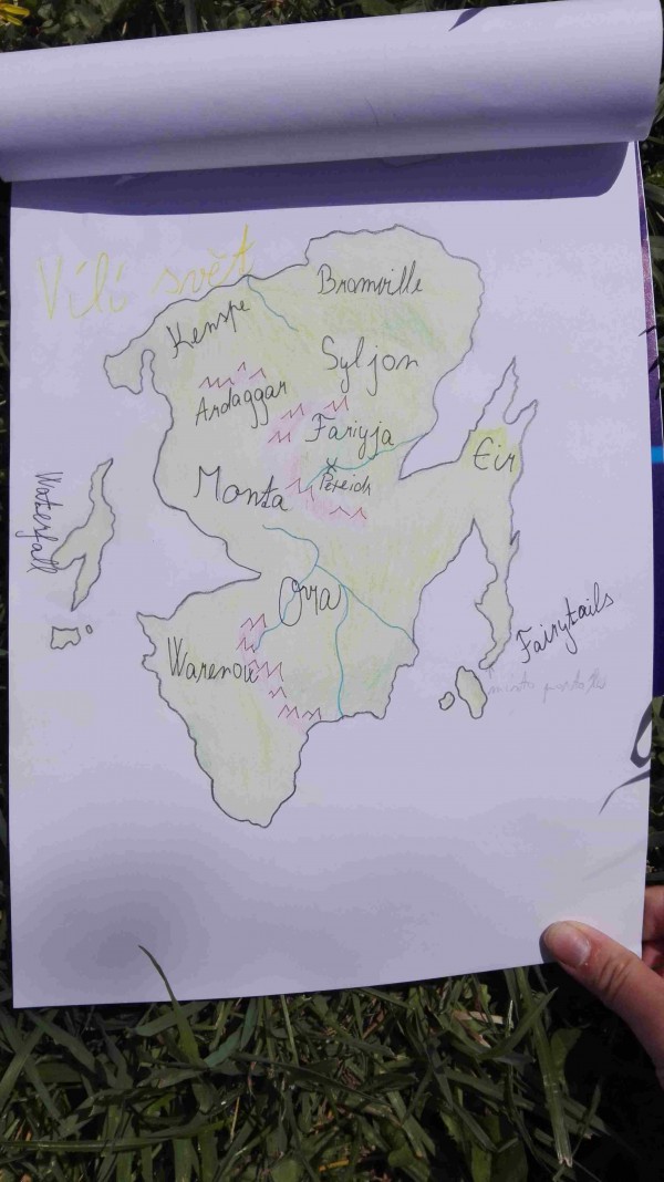 Mapa vílího světa